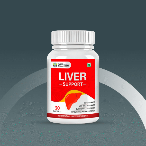 Liver Support Supplement – Natural Liver Detox & Protection Formula | OxyHeal
