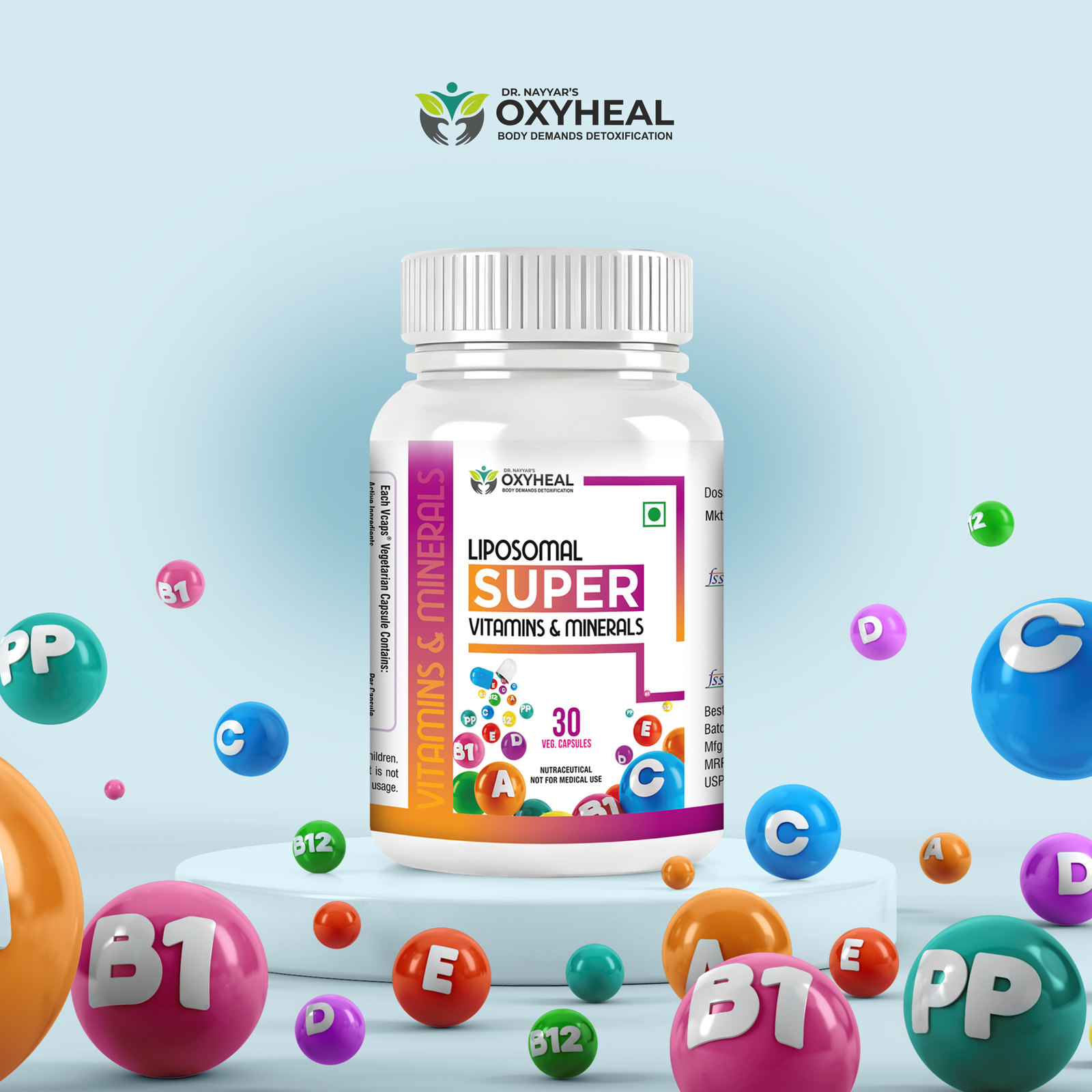 Liposomal Super Vitamins & Minerals 2 Liposomal Super Vitamins & Minerals - Image 2