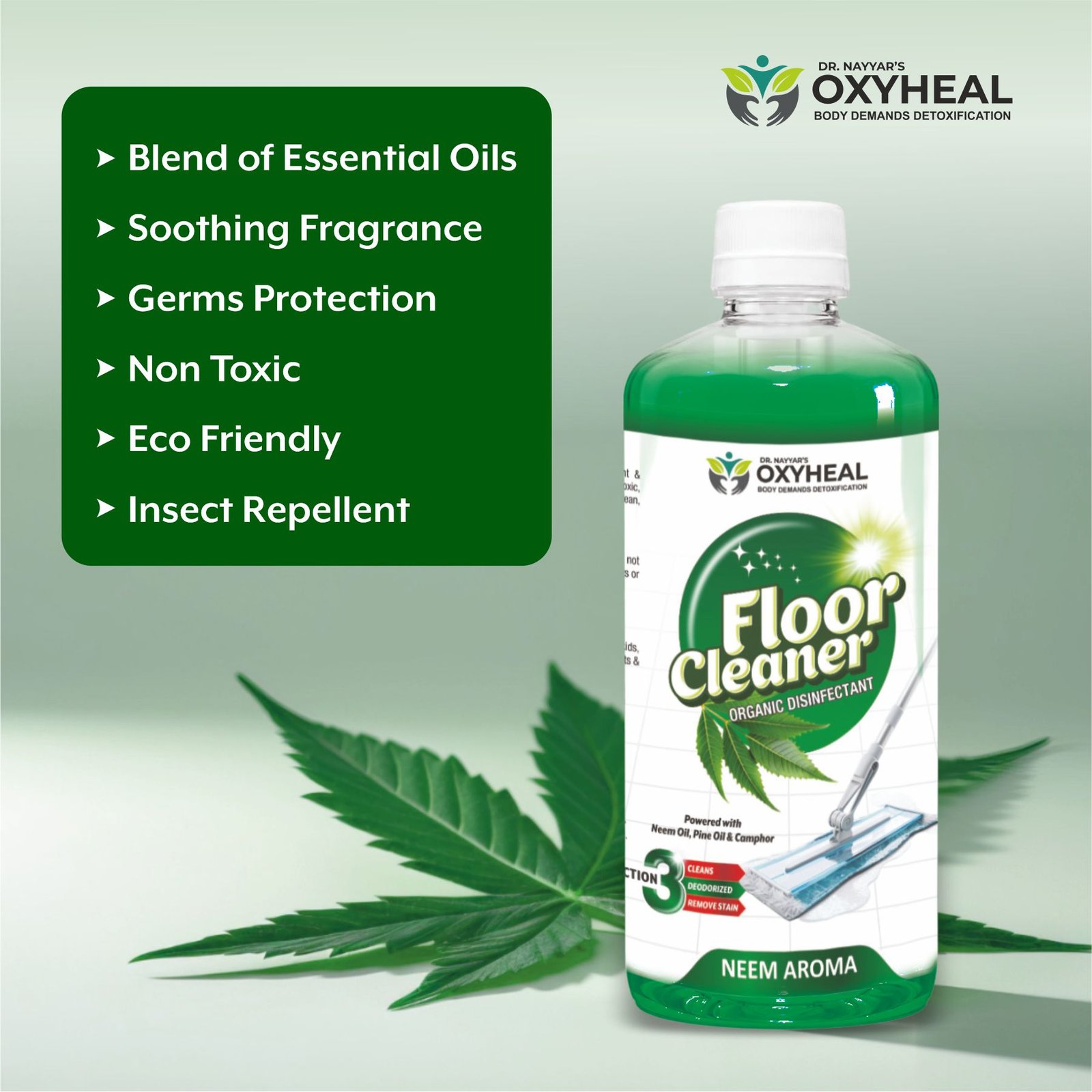 Neem Aroma Organic Floor Cleaner - Image 3